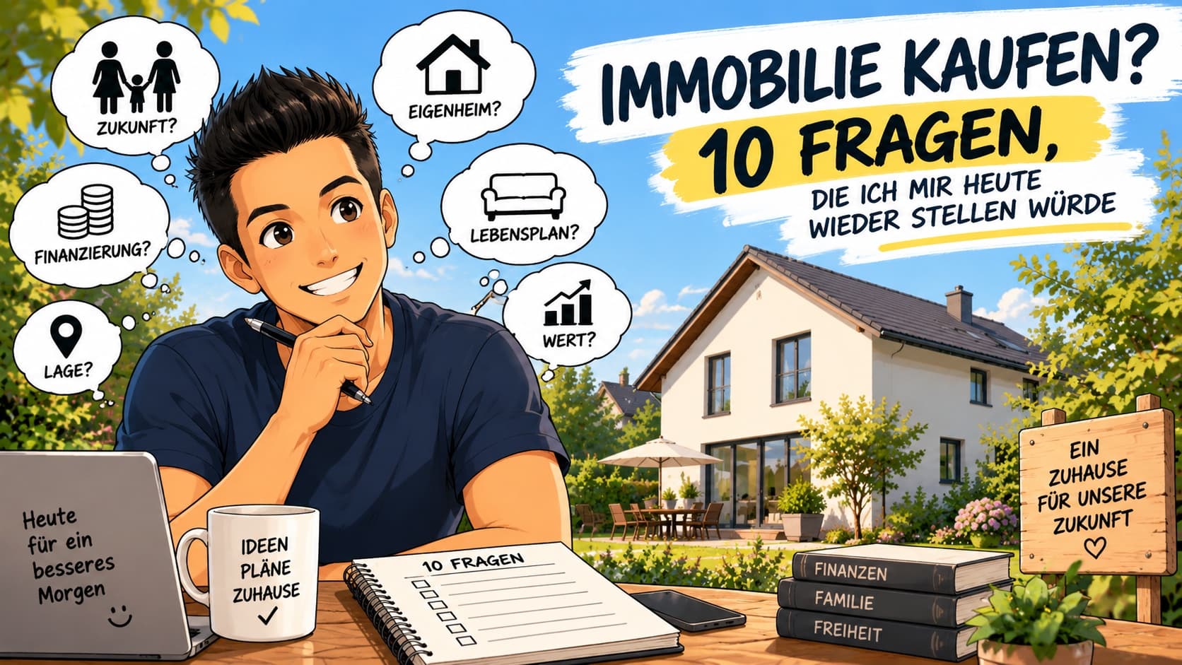 Immobilie kaufen? 10 Fragen, die ich mir heute wieder stellen würde