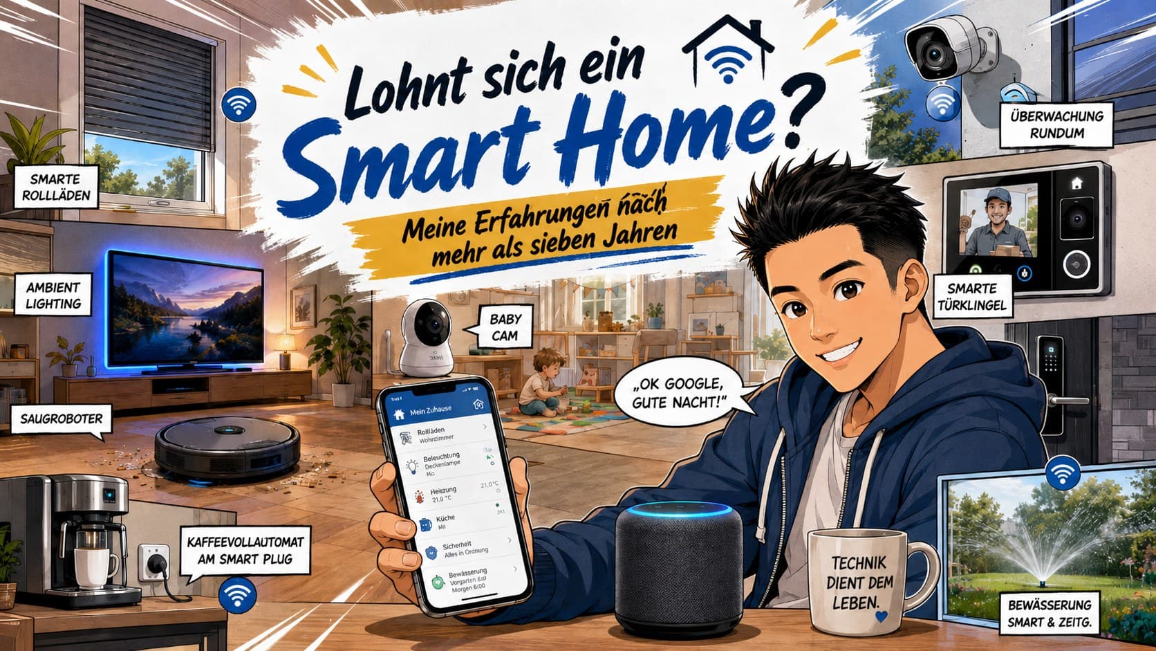Lohnt sich ein Smart Home? Meine Erfahrungen nach mehr als sieben Jahren