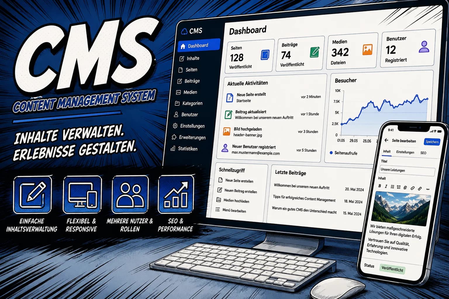 Warum ich mein eigenes CMS entwickelt habe