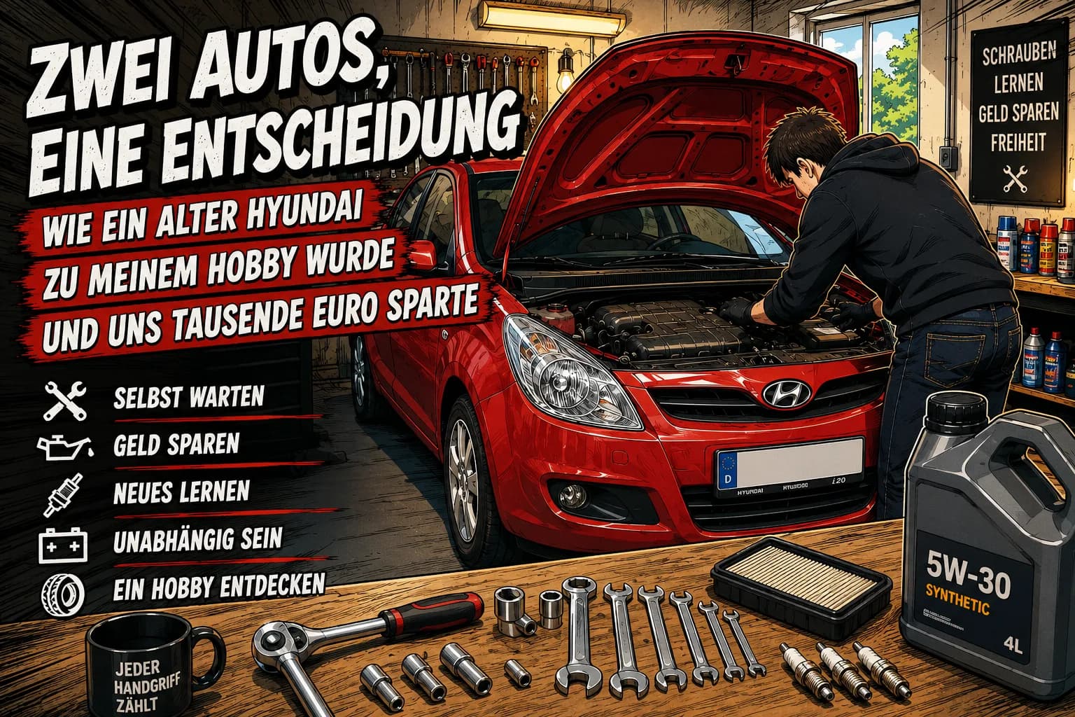 Warum ich mir gerne Zeit für das Auto nehme