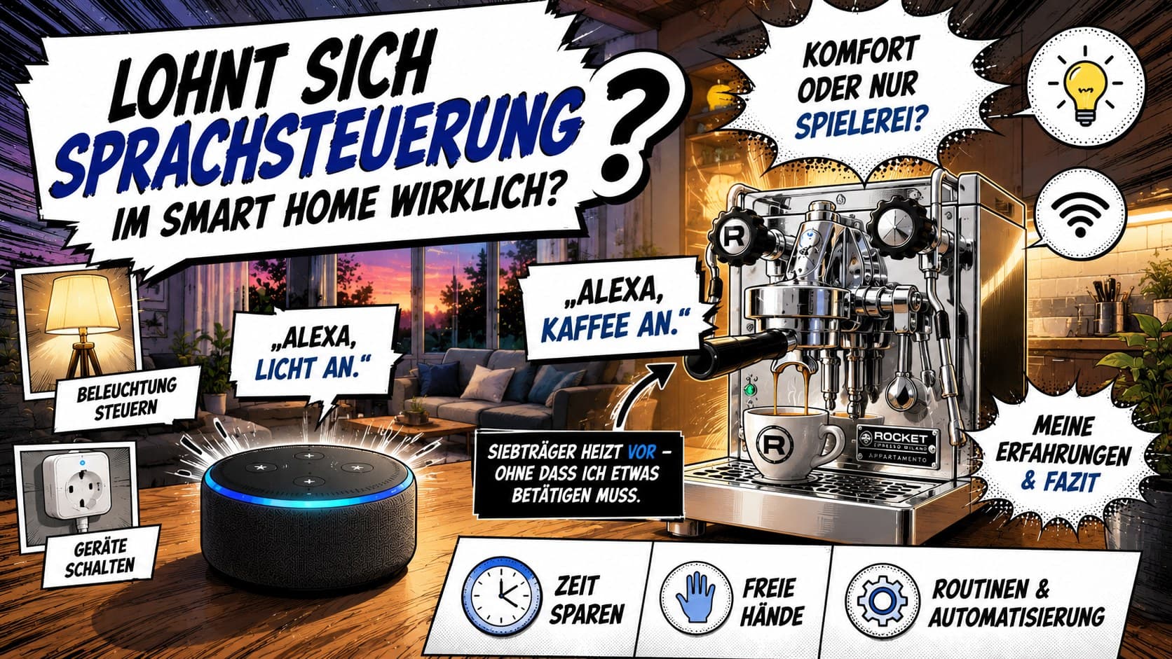 Lohnt sich Sprachsteuerung im Smart Home wirklich?